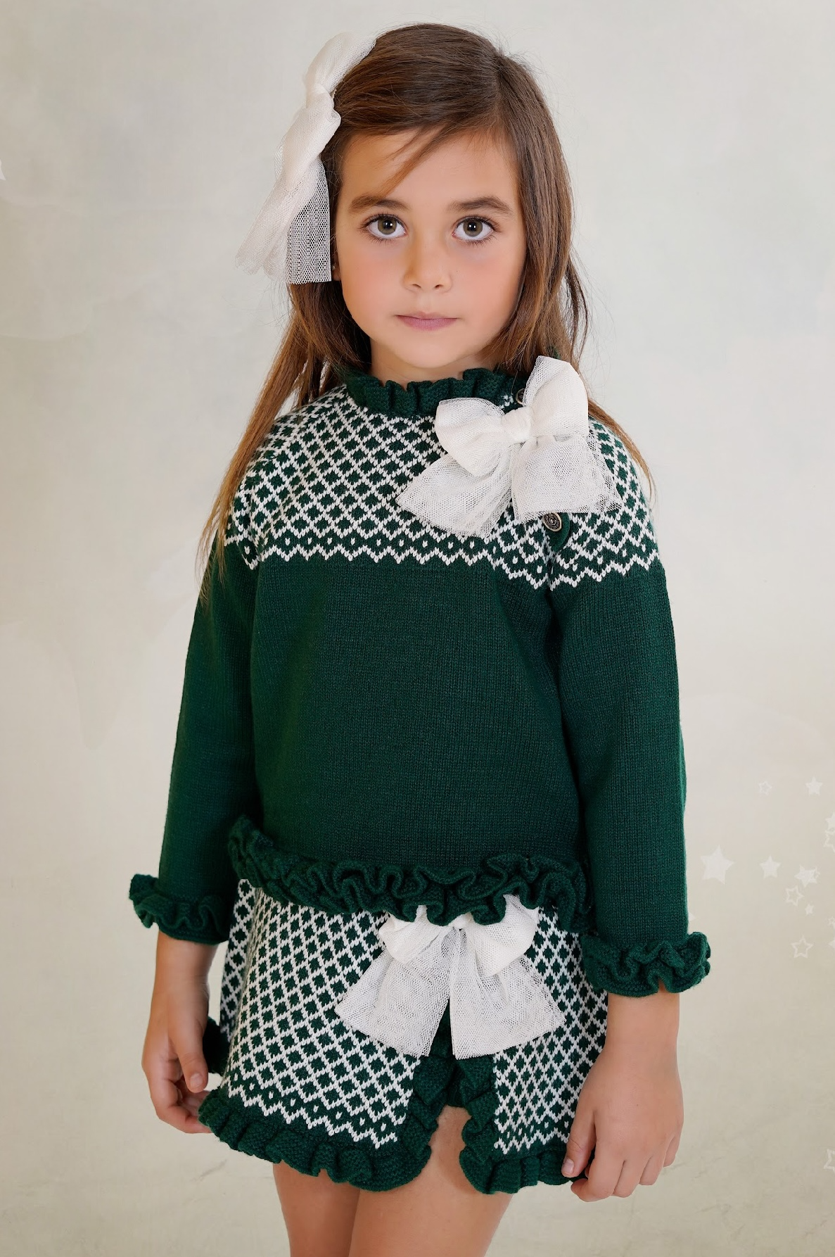 Bottle Green Pom Beret